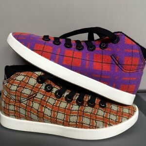 Allbirds Wool Mid Sneakers - Limited Edition colorful patchwork design